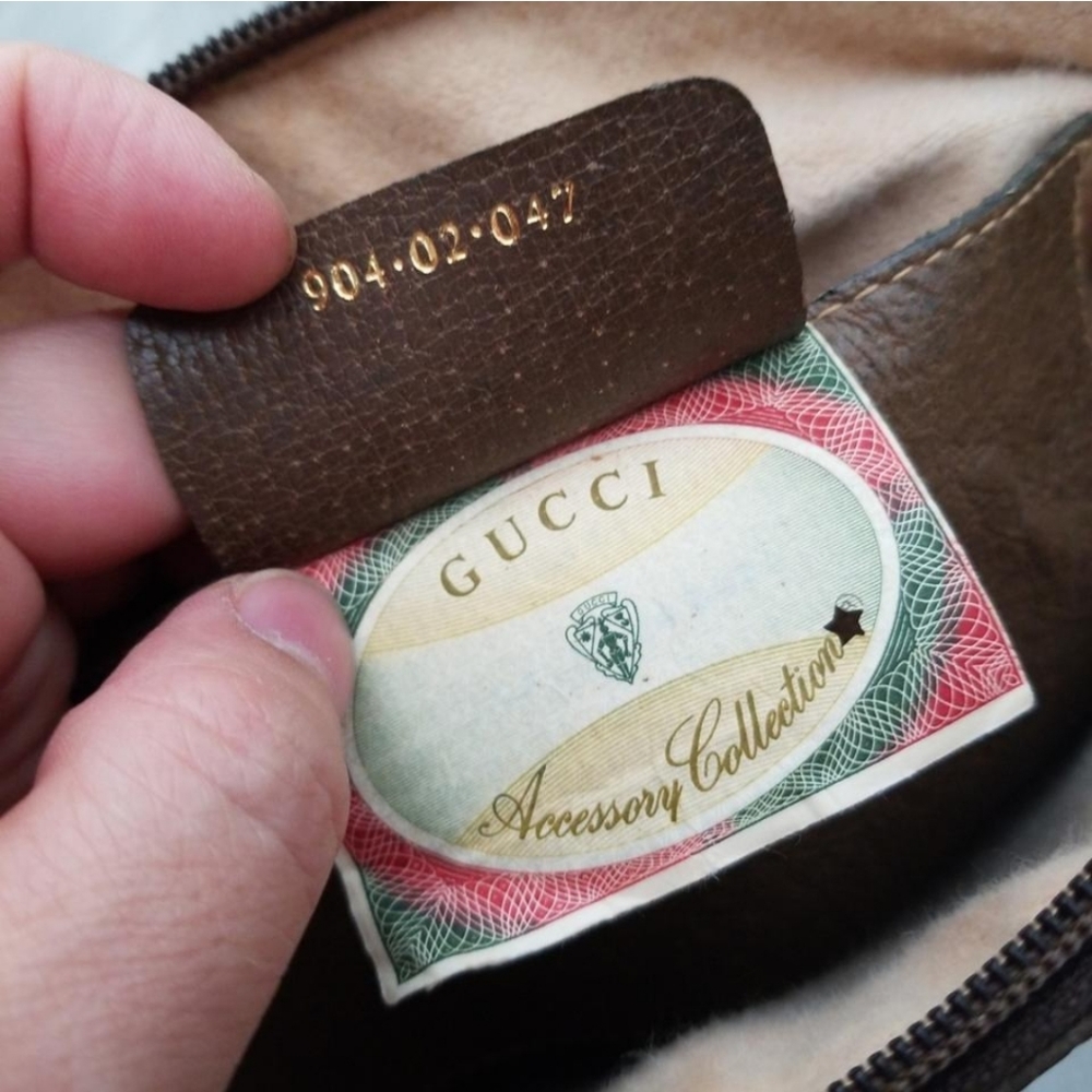 Authentic Vintage Gucci GG Monogram Ophidia Clutch - Picture 9 of 12
